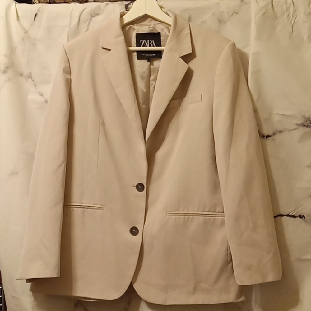 Zara Cream Blazer